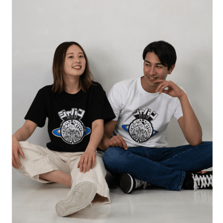 生駒市 マンホールTシャツ（ポップ）