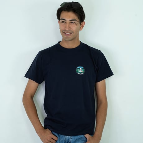 佐渡市 マンホールTシャツ（トキ）