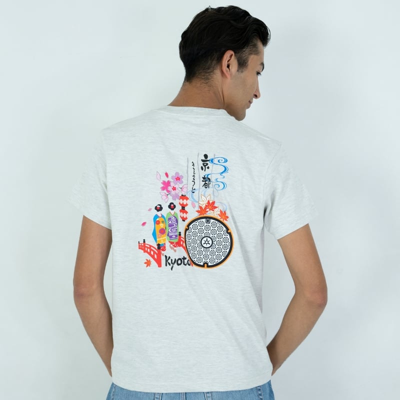 京都市 マンホールTシャツ（舞妓さん） | JAPAN UNDERGROUND