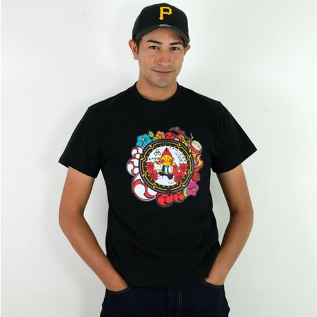 沖縄市 マンホールTシャツ（エイ坊）