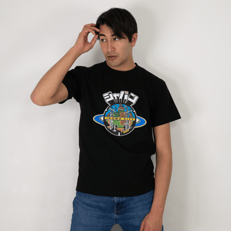 生駒市 マンホールTシャツ（未来都市）