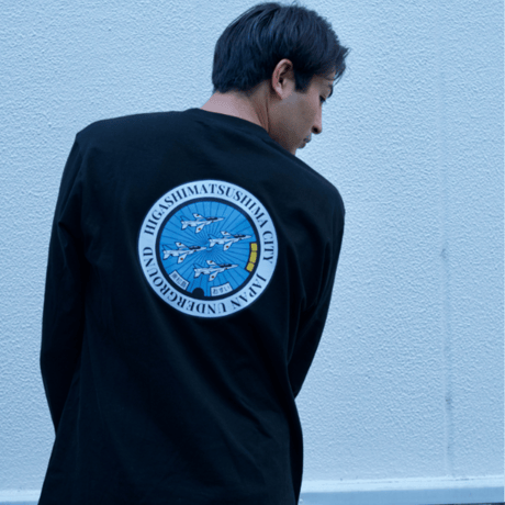 バックプリント 東松島市 ロングTシャツ