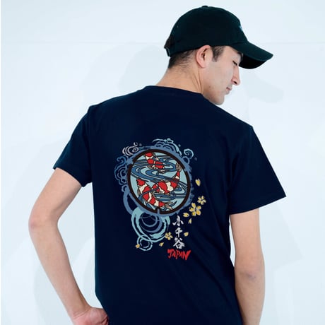 小千谷市 マンホールTシャツ（錦鯉）