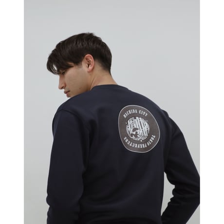【数量限定】バックプリント 町田市 マンホールトレーナー（Sweatshirt）