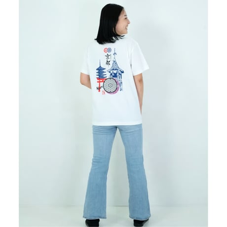 京都市 マンホールTシャツ（京の街並み）