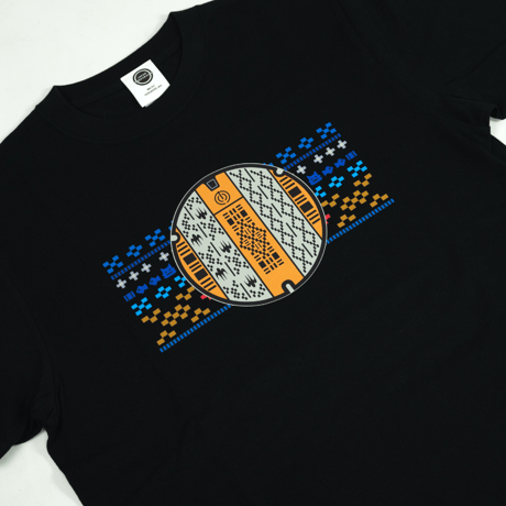 那覇市 マンホールTシャツ（ミンサー）