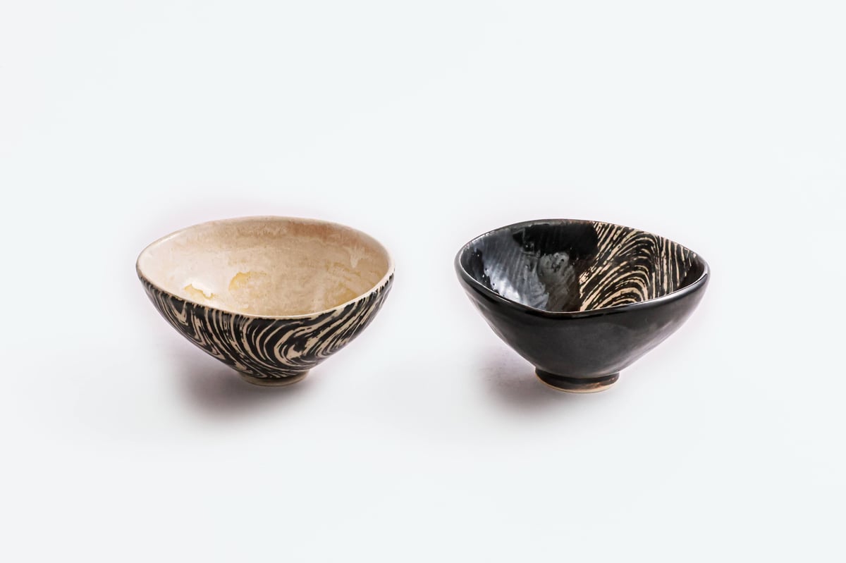 【2580】137.はにわ　湯呑み、小鉢…備前焼 2580】137.はにわ 湯呑み、小鉢…備前焼