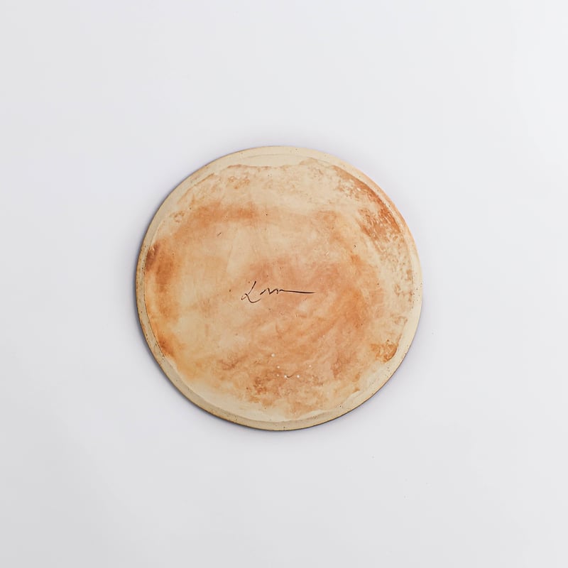 月華 丸フラットプレート 大 φ27cm | クラフト工房 Lazuli