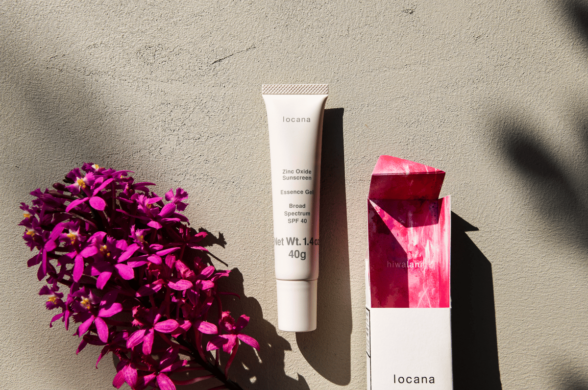 化粧下地 locana Zinc Oxide Sunscreen Essence Gel Limited Edition】locana UV protect Essence Gel+