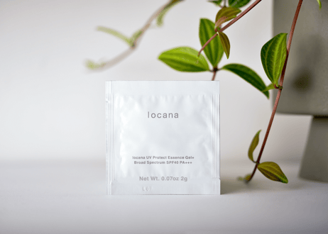 【定期購入】locana UV protect Essence Gel+ 2g 5枚入　< 20%OFF>
