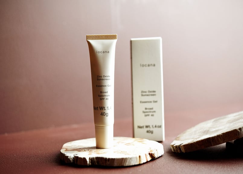 化粧下地 locana Zinc Oxide Sunscreen Essence Gel locana UV protect Essence Gel+ 40g | locana