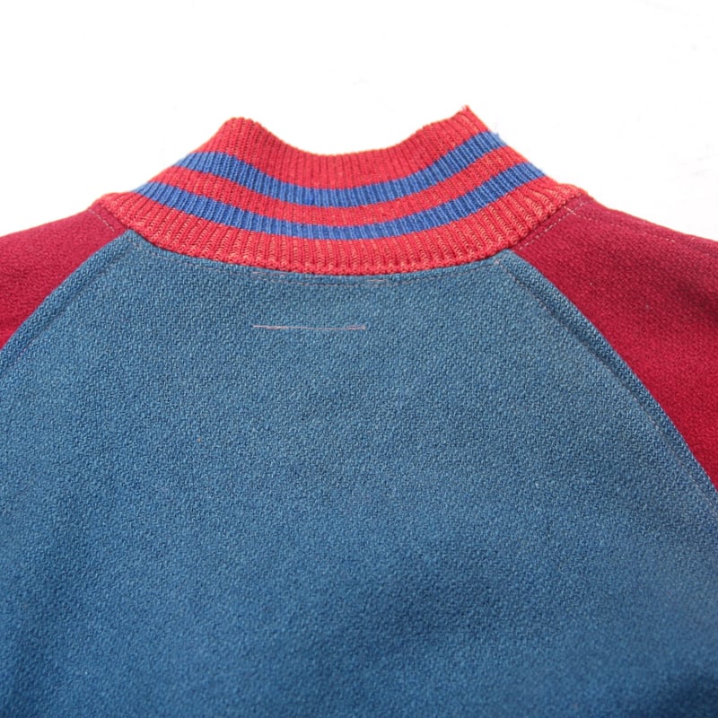1940's Sandknit Wool Stadium Jacket | archeolog