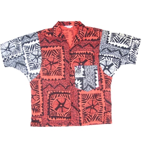 1980's～ Catchit S/S Cotton Shirts / Pattern