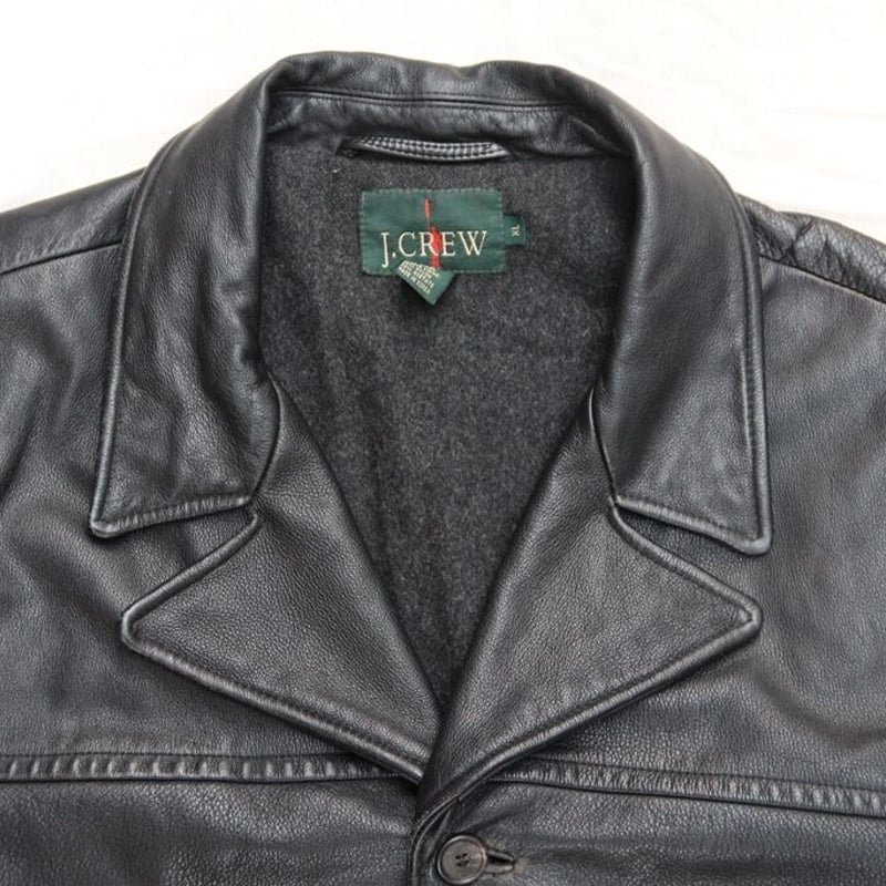 J, Crew Leather Jacket | archeologie Online Store