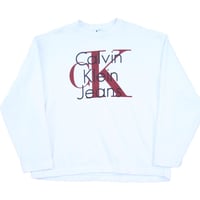 1990's～ Calvin Klein L/S Sweat Shirts / Print