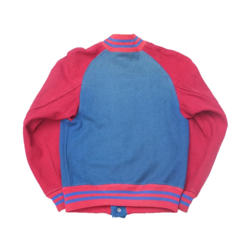 1940's Sandknit Wool Stadium Jacket | archeolog