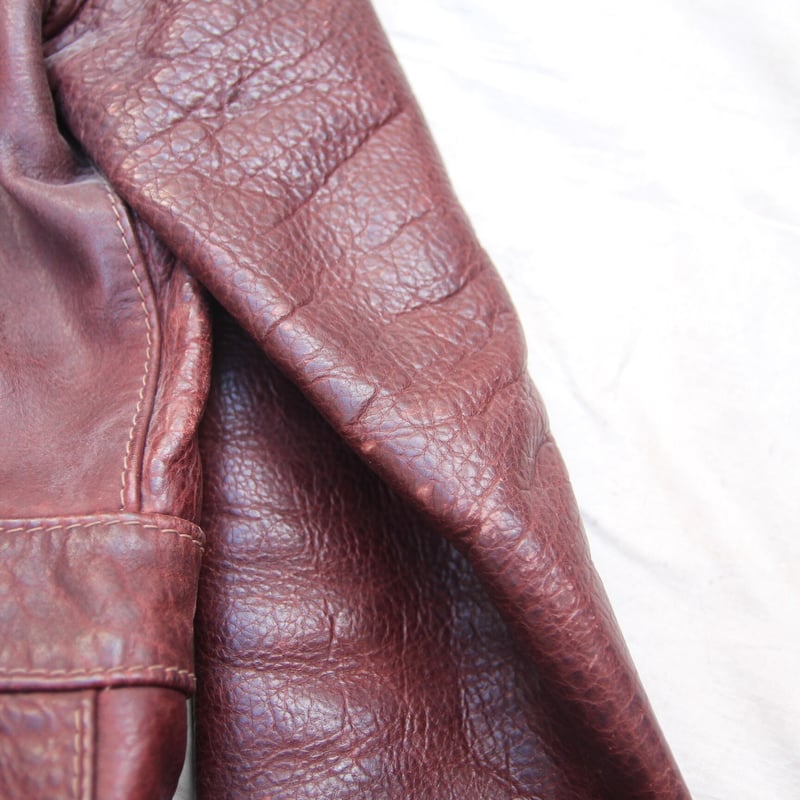 1970s Oshwahkon Leather Jacket/Eagle | archeolo...