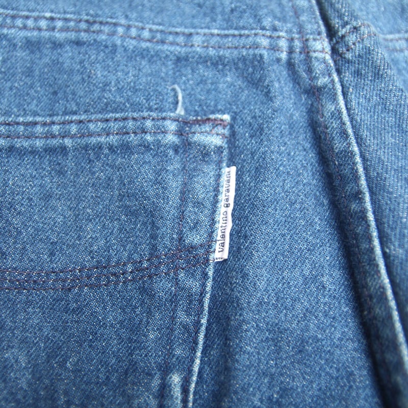 ヴァレンティノ ガラヴァーニ ジーンズ イタリア製 90's デニム パンツ M 90年代 イタリア製 VALENTINO JEANS ヴァレンティノ ストレート