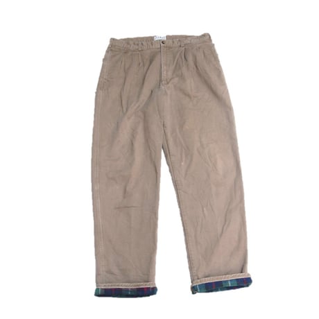 1980's～ LL.Bean Cotton Tuck Pants / Liner
