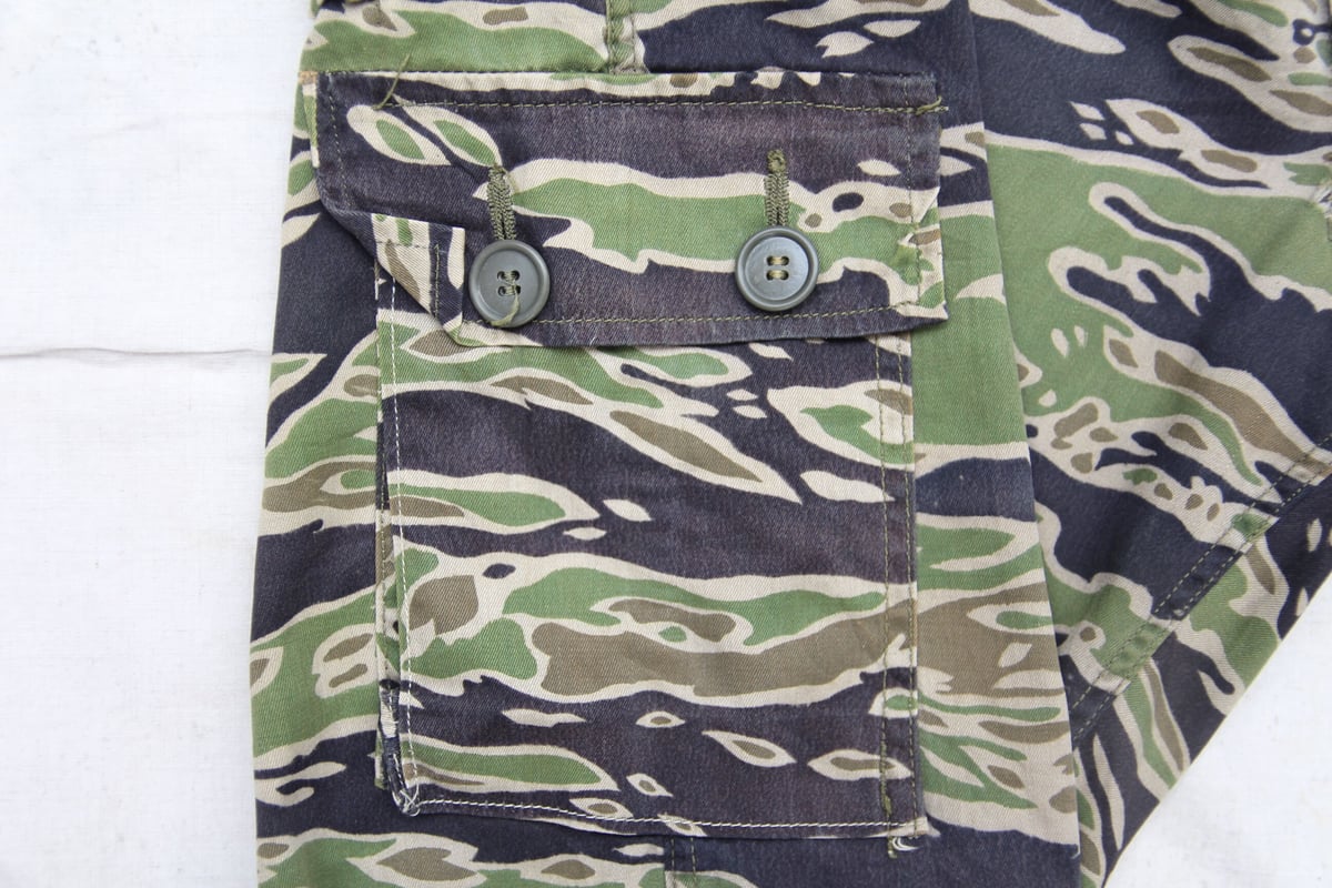 【60s 2nd】US MARINE M-65 TIGER CAMO フルデコ 60s 2nd】US MARINE M-65 TIGER CAMO フルデコ メンズ