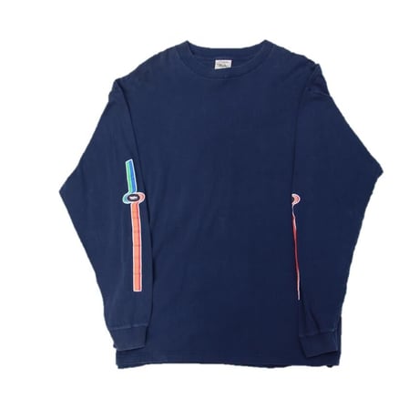 90s Mossimo Tシャツ ネイビー フェード L mossimo | STORES