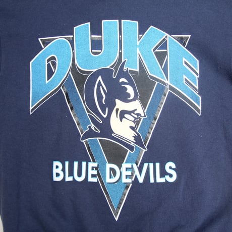 1990's TSI L/S Print Sweat Shirts / Blue Devils