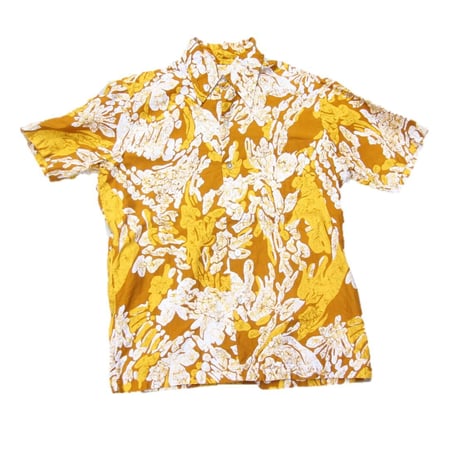 1970's～80's Ross Sutherland S/S Cotton Hawaiian Shirts