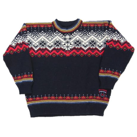 ～1990's DON Wool Nordic Sweater
