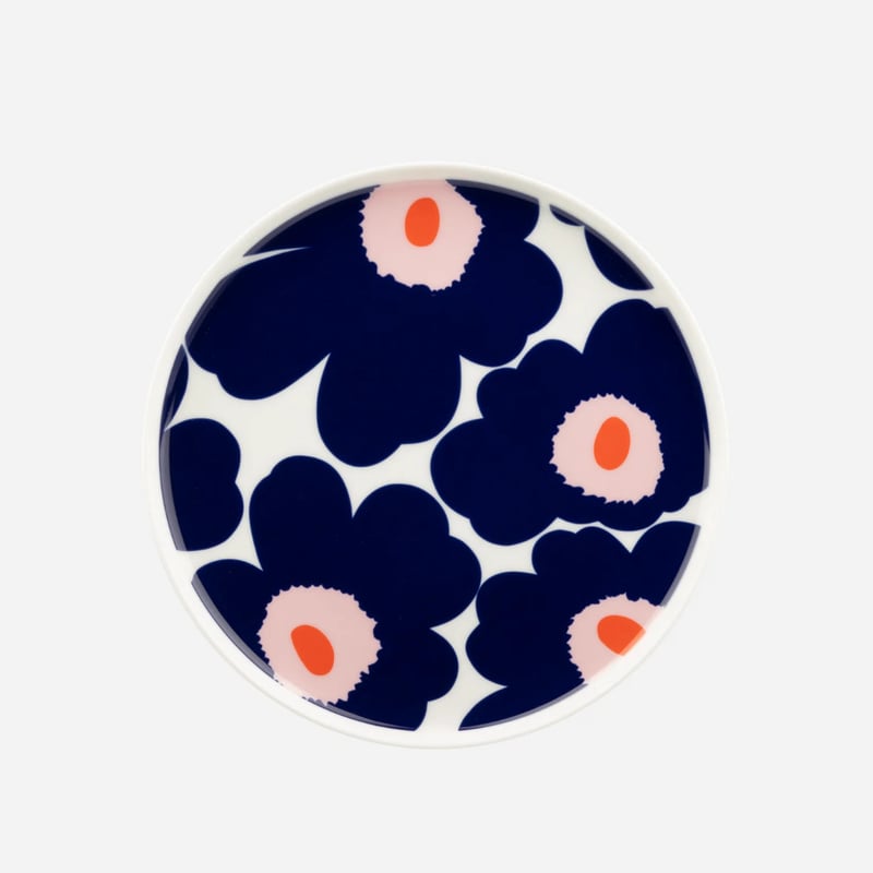 marimekko マリメッコ　ウニッコ　サービングプレート　ネイビー marimekko マリメッコ ウニッコ サービングプレート ネイビー