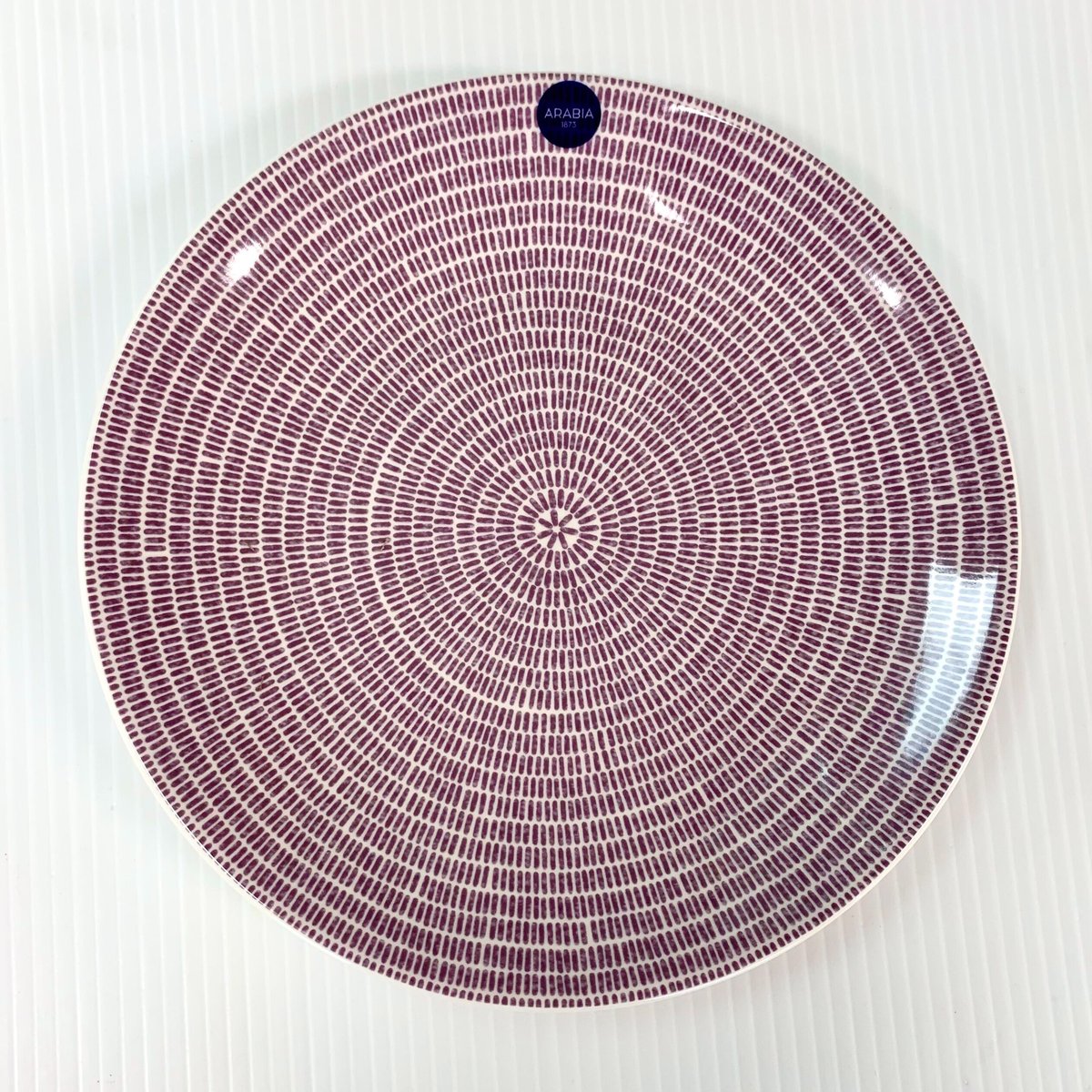 ARABIA アラビア 24h Avec アベック 20cm パープル | おやまの雑貨店 三