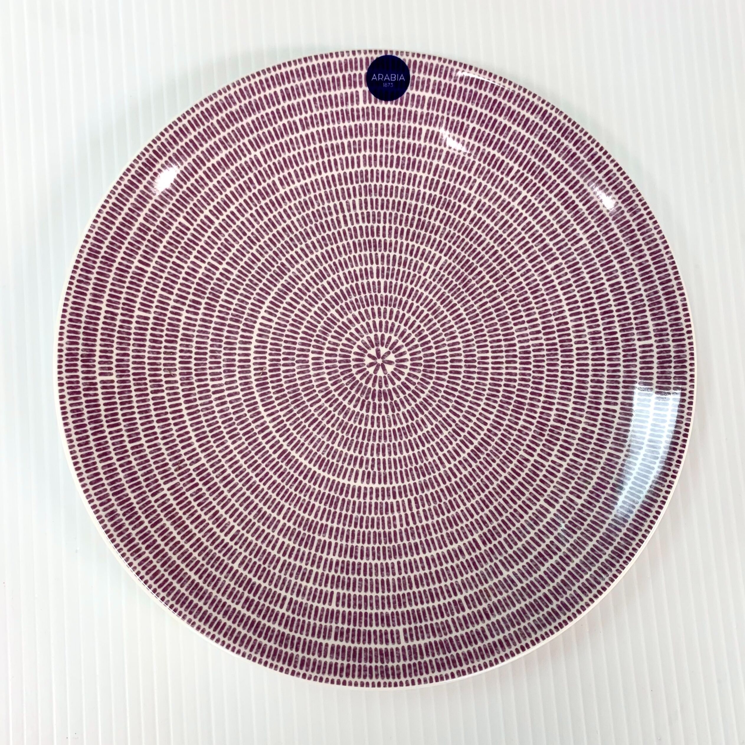ARABIA アラビア 24h Avec アベック 20cm パープル | おやまの雑貨店 三