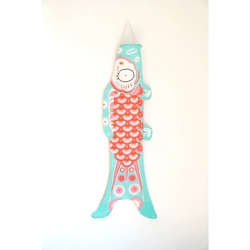 今だけ送料無料！】フランス こいのぼり Sサイズ デイライトブルー