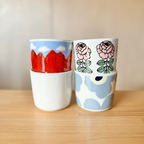 マリメッコ ヴィヒキルース ラテマグ4個セット 新品☆ マリメッコ