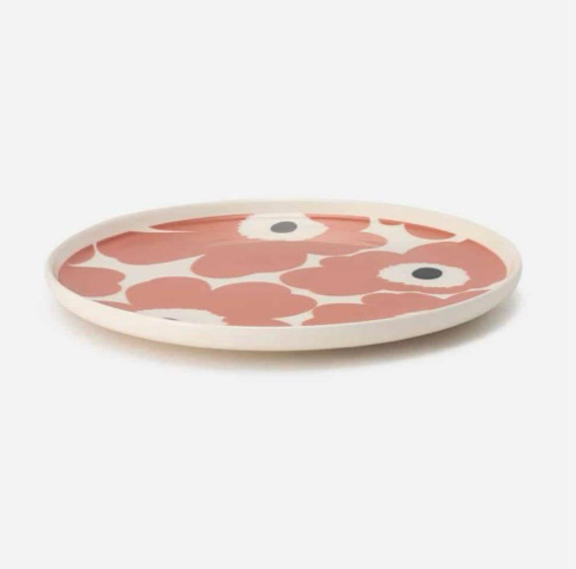 正規取扱店】アジア限定 マリメッコ 20cm プレート ウニッコ marimekko