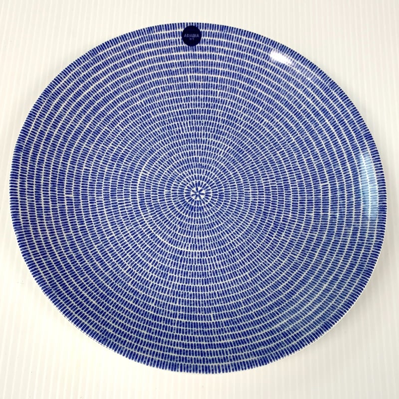 ARABIA アラビア 24h Avec アベック 26cm ブルー | おやまの雑貨店 三重