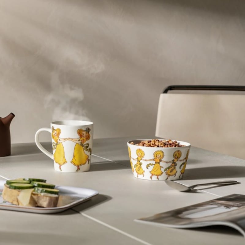 正規取扱店】Elsa Beskow エルサべスコフ ボウル 500ml Dandelion