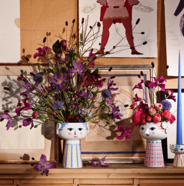 Bjorn Wiinblad｜Eva エヴァ フラワーベース フラワーベース EVA (エヴァ) クリスマスグリーン BJORN