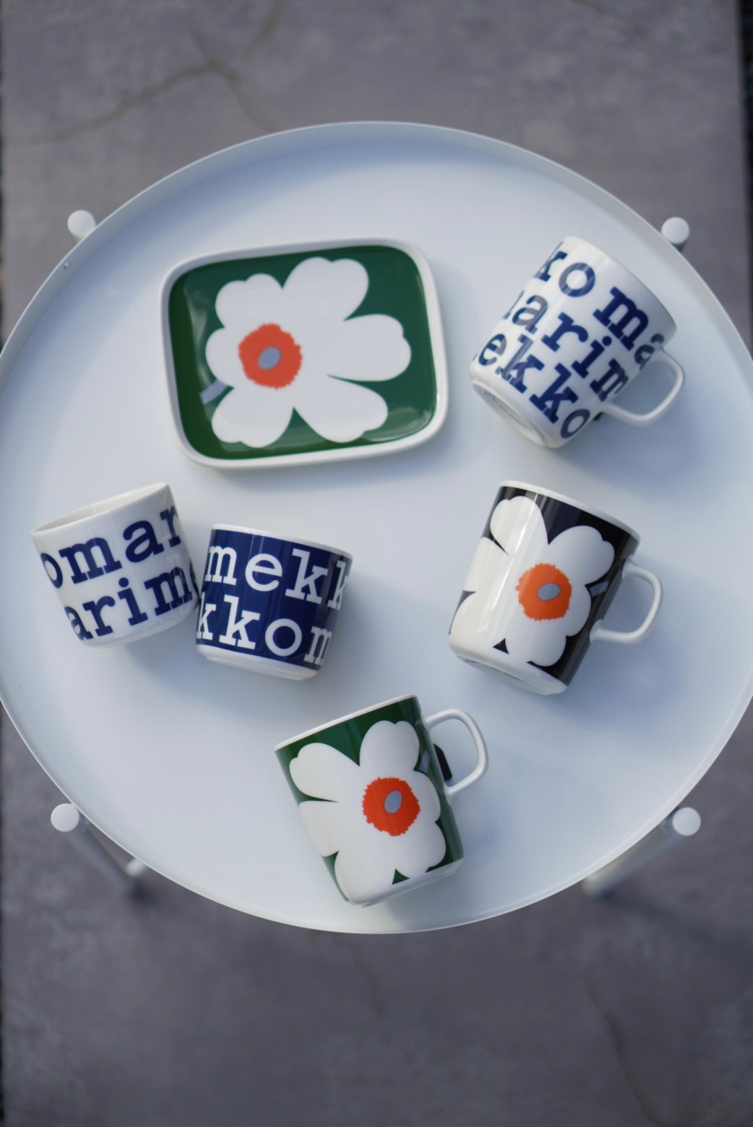 marimekko ウニッコ60th　マグカップ　プレート　新品 Amazon.co.jp: マリメッコ ウニッコ柄誕生60周年デザイン