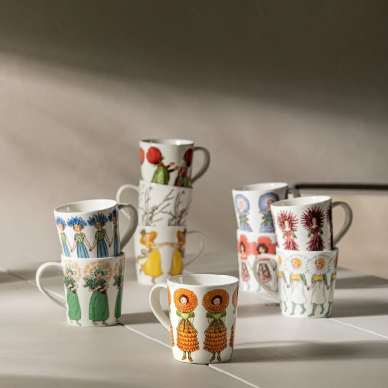 正規取扱店】Elsa Beskow エルサべスコフ ハンドル付きマグカップ