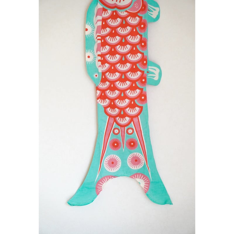 マダムモー　鯉のぼり 今だけ送料無料！】フランス こいのぼり Sサイズ デイライトブルー