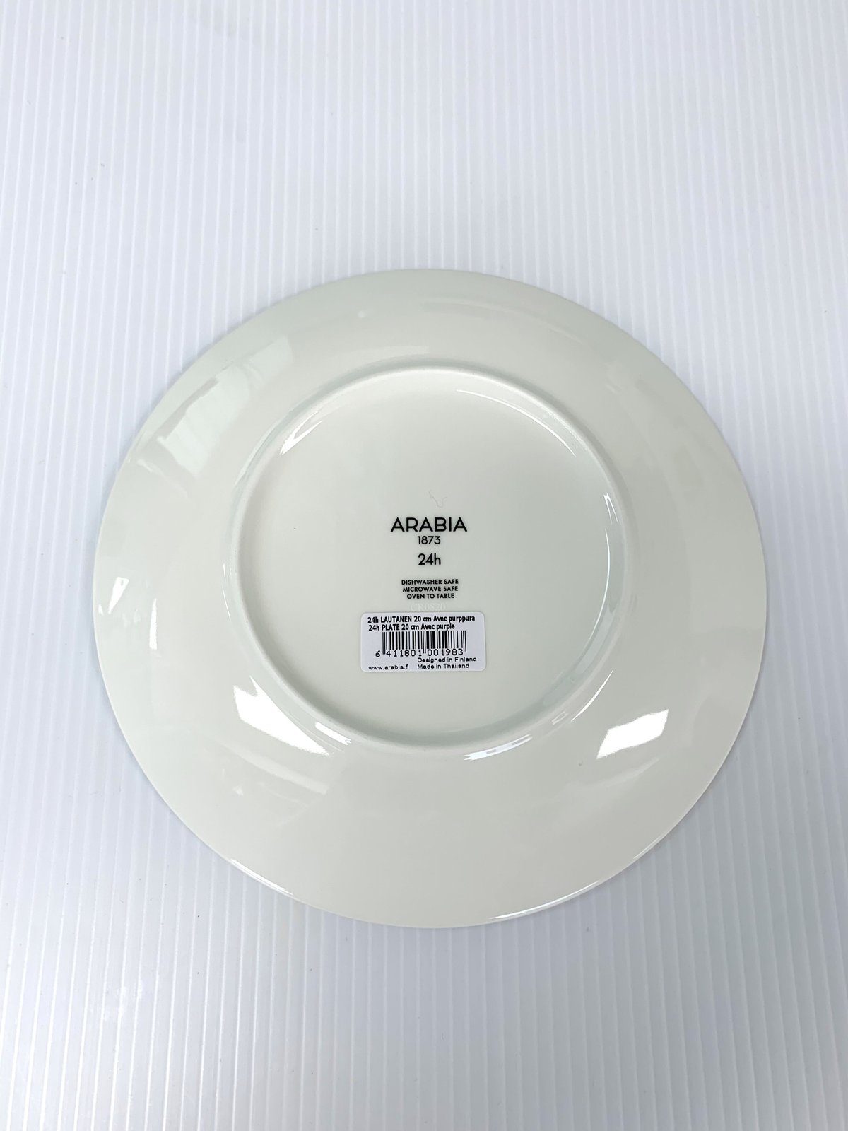 ARABIA アラビア 24h Avec アベック 20cm パープル | おやまの雑貨店 三