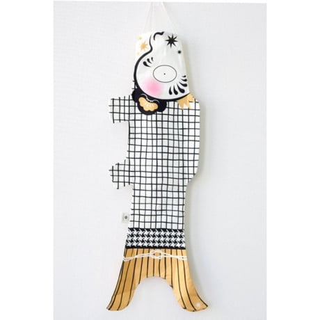 マダムモー こいのぼり 鯉のぼり ドット ボーダー 2点セット70cm