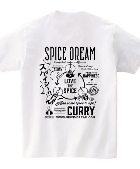 LOVE＆SPICY　Ｔシャツ　　　（ホワイト）