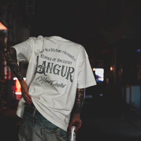 LANGUR LOGO SHORT SLEEVE GRAY