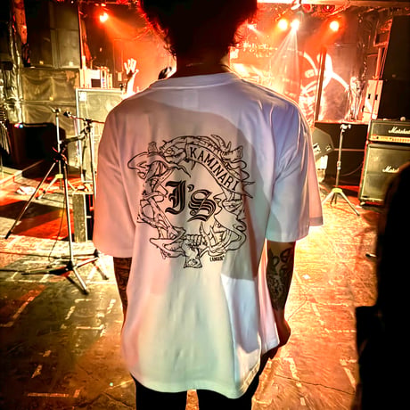 i's×LANGUR "KAMINARI" SHORT SLEEVE
