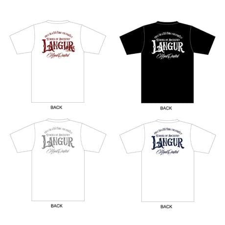 LANGUR LOGO SHORT SLEEVE GRAY