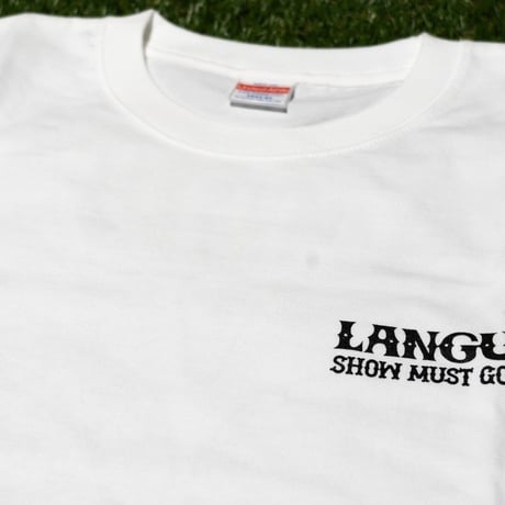 "SHOW MUST GO ON" SKULL SHORT SLEEVE