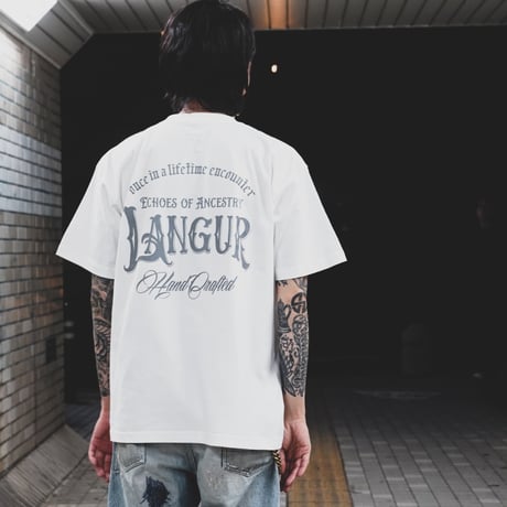 LANGUR LOGO SHORT SLEEVE GRAY