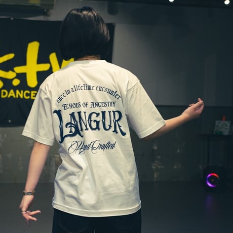 LANGUR LOGO SHORT SLEEVE NAVY