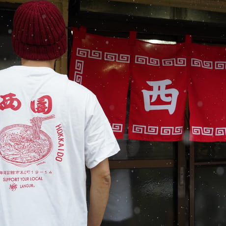 西園×LANGUR SHORT SLEEVE